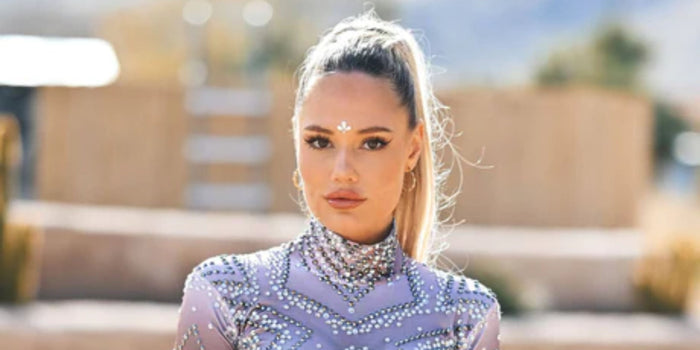 Paris hilton wearing mirror dress for electric daisy carnival from born in stockholm