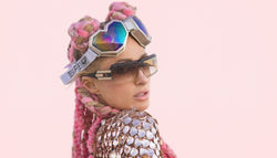 a woman at electric zoo festival from born in stockholm