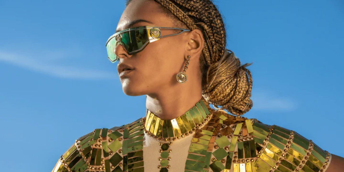 Girl wearing party dress for Ultra Miami, Tomorrowland, EDC and  other festivals