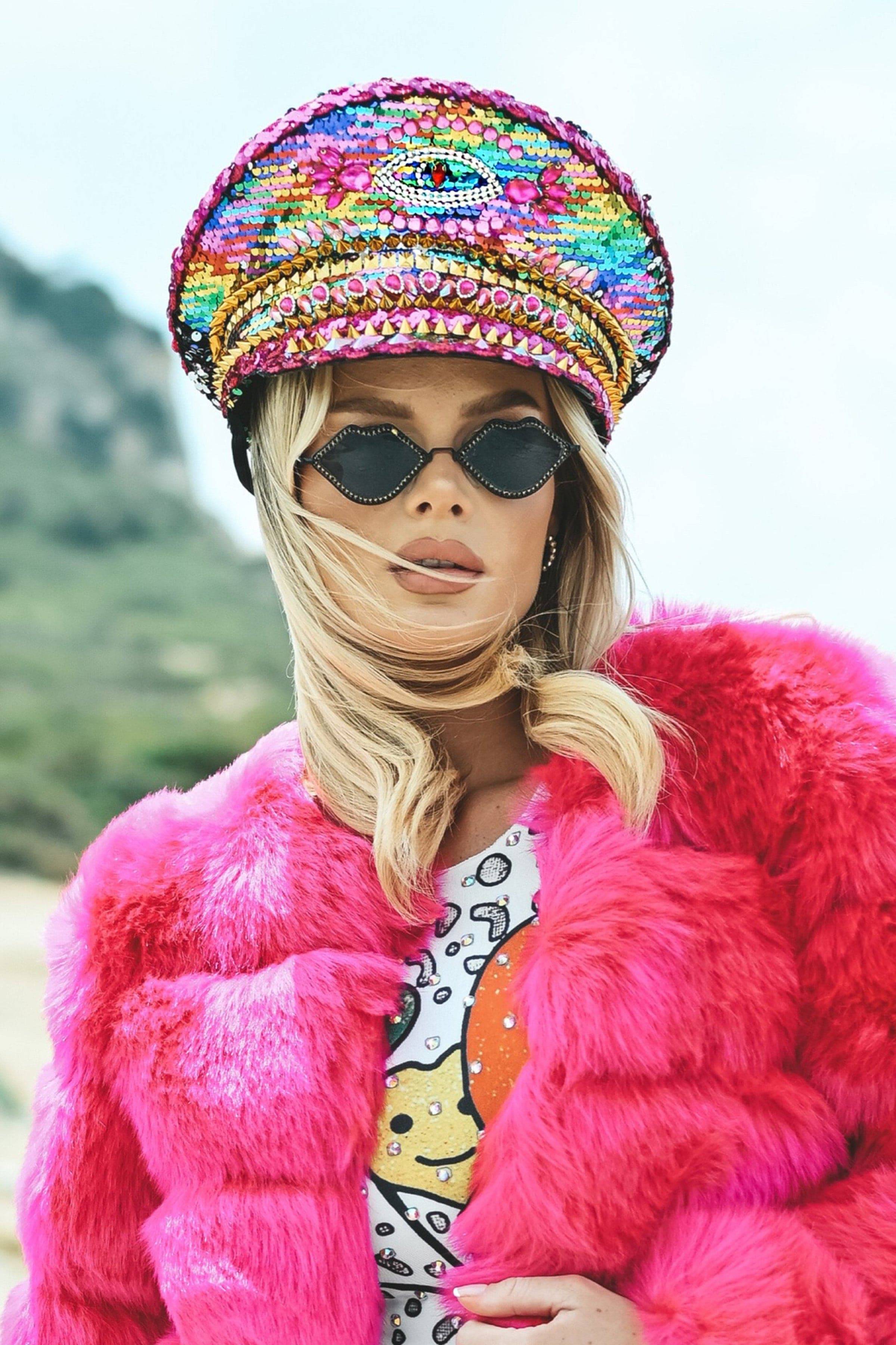 Gigi multicolour captain hat - Main Image