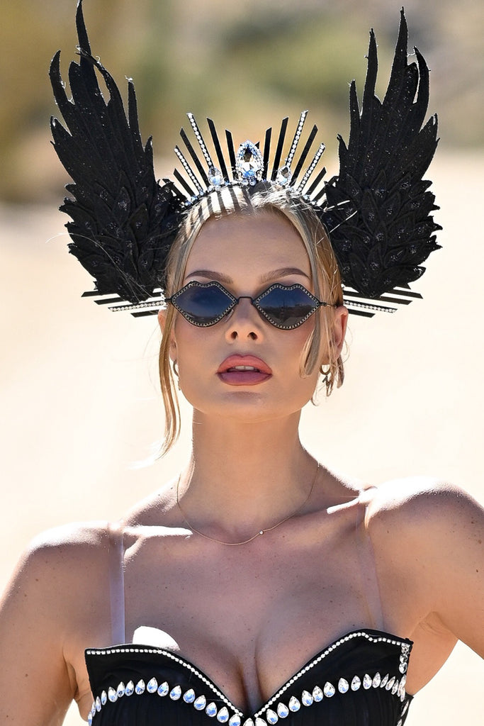 Sola angel crown black - Borninstockholm