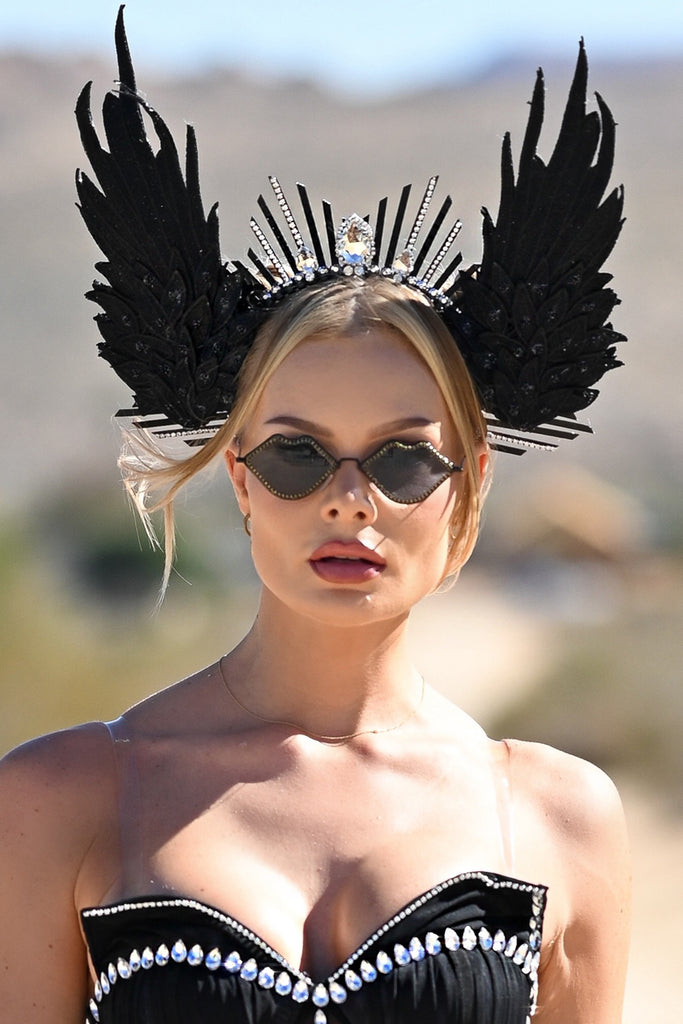 Sola angel crown black - Borninstockholm