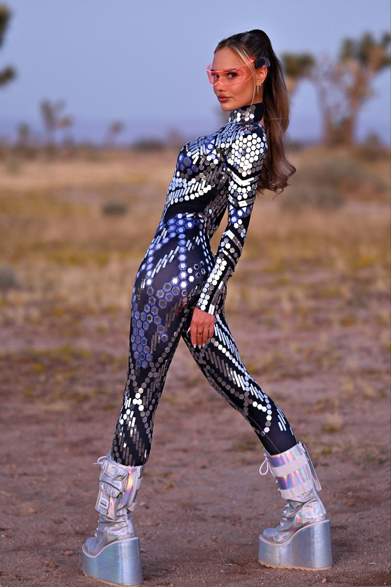Emerald Mirage Mirror Jumpsuit main image 1