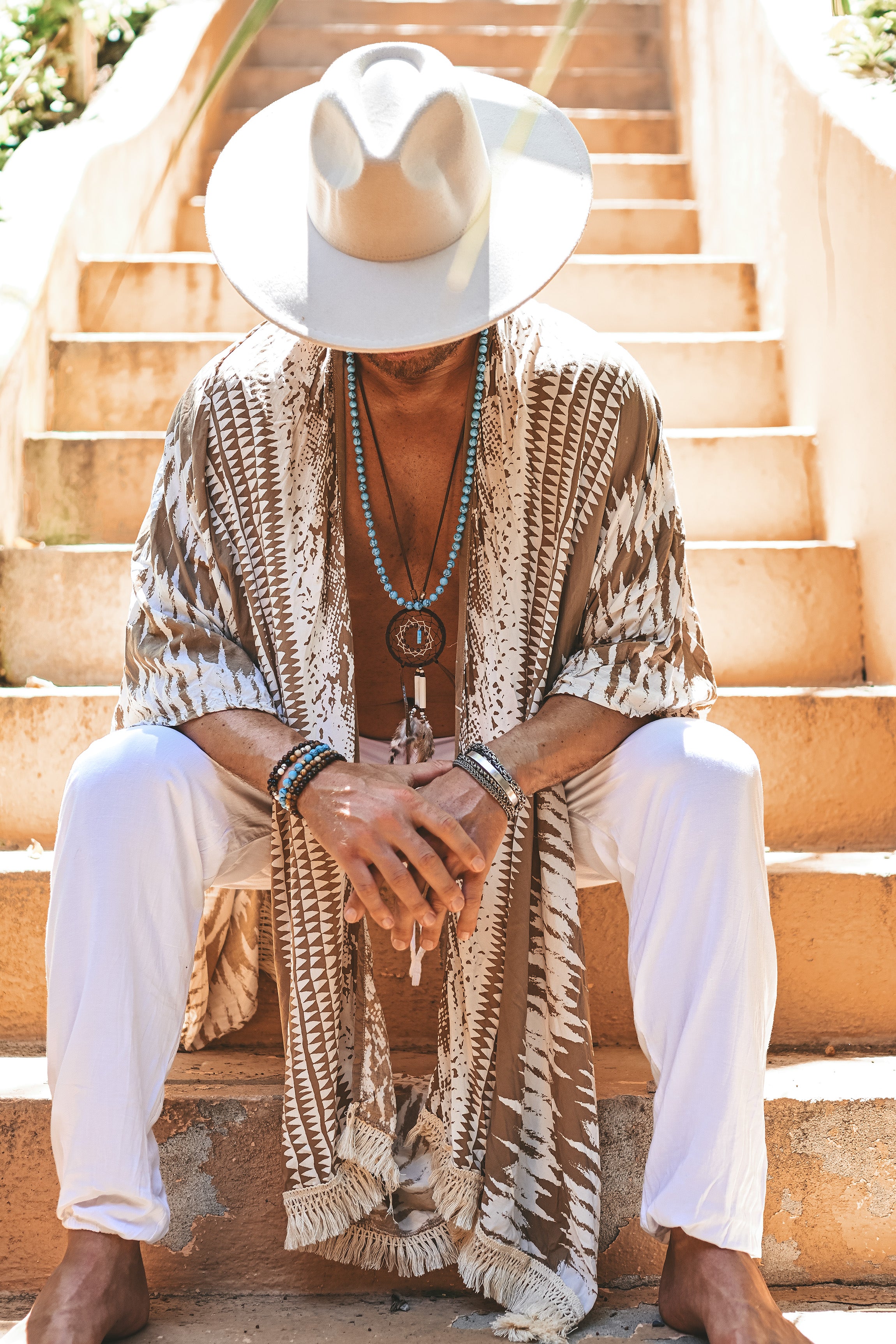 Fashion Boho Dress Theme Bohemian Themed Party Outfit Royalty-Free