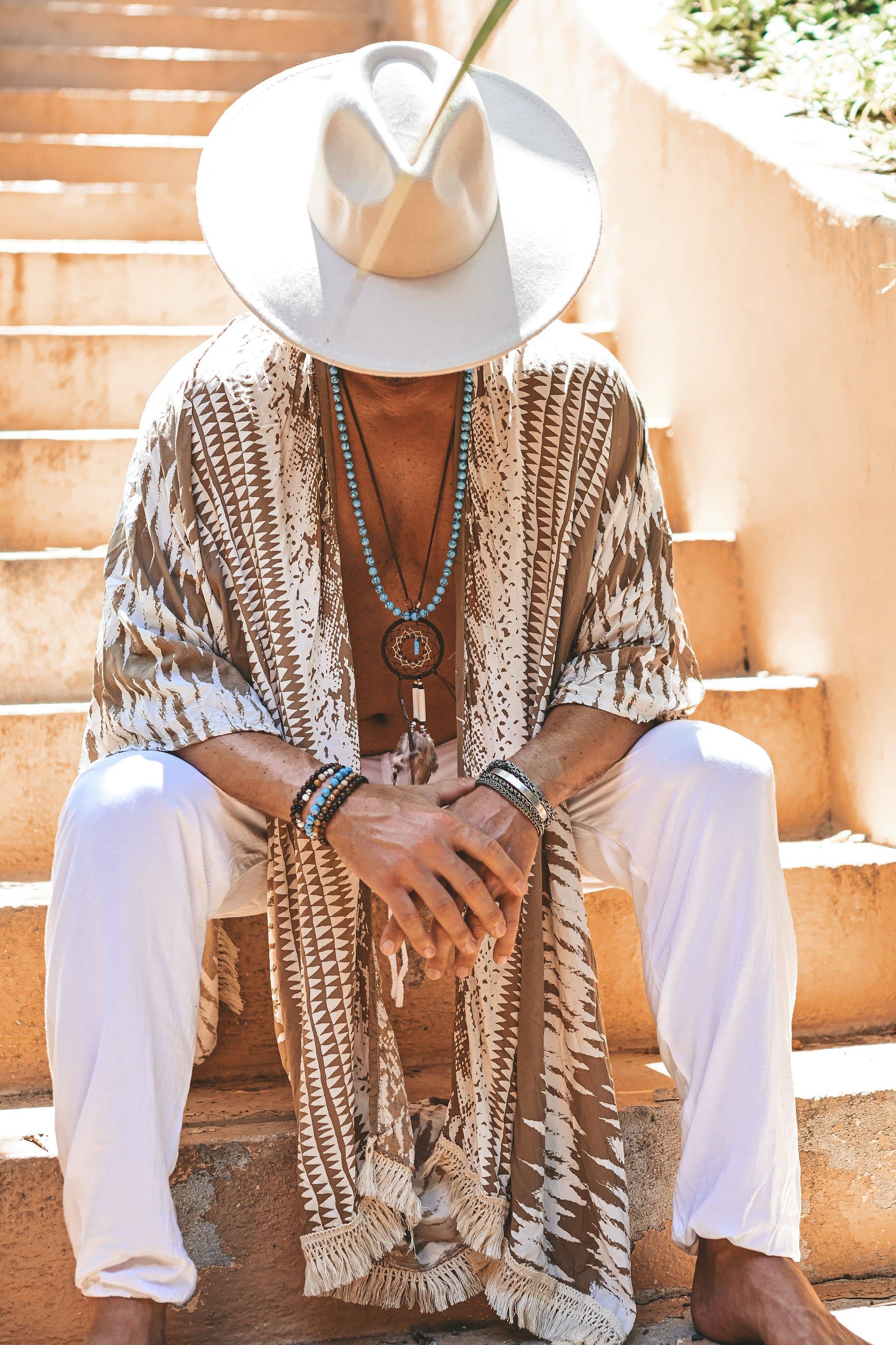 Shirt Bohemian Dress Style For Men Shirt Boho Outfit For Male