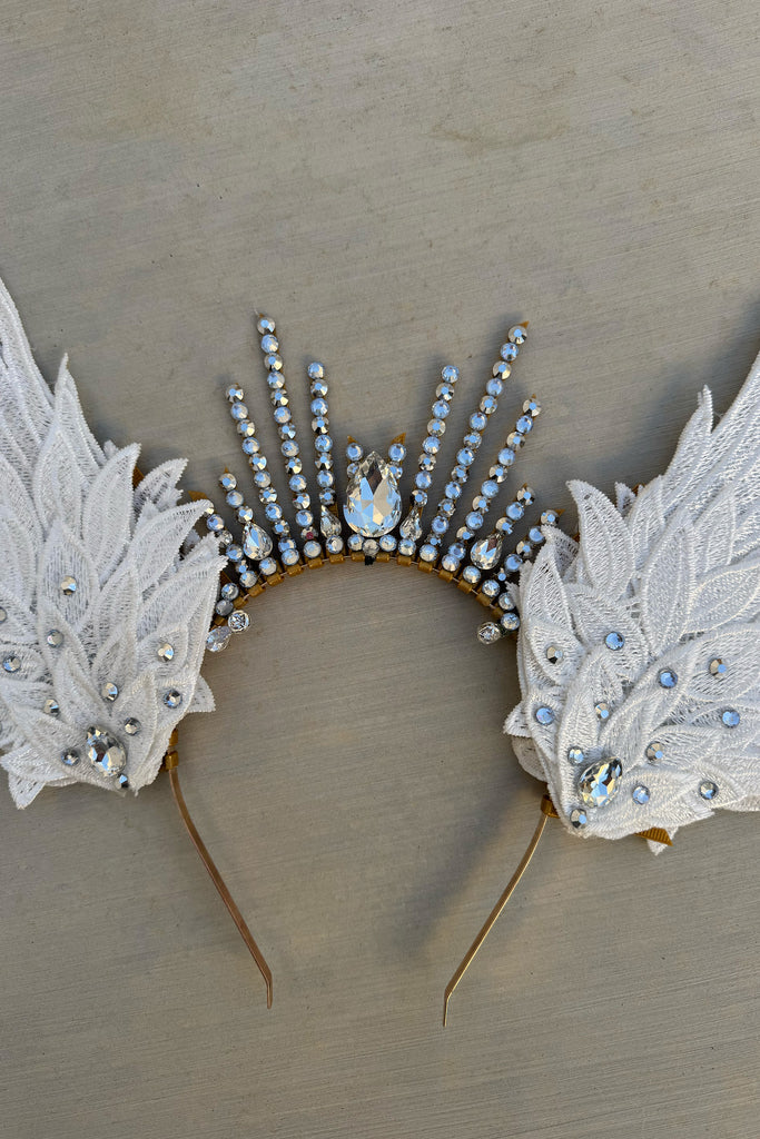 Sola angel crown white - Borninstockholm