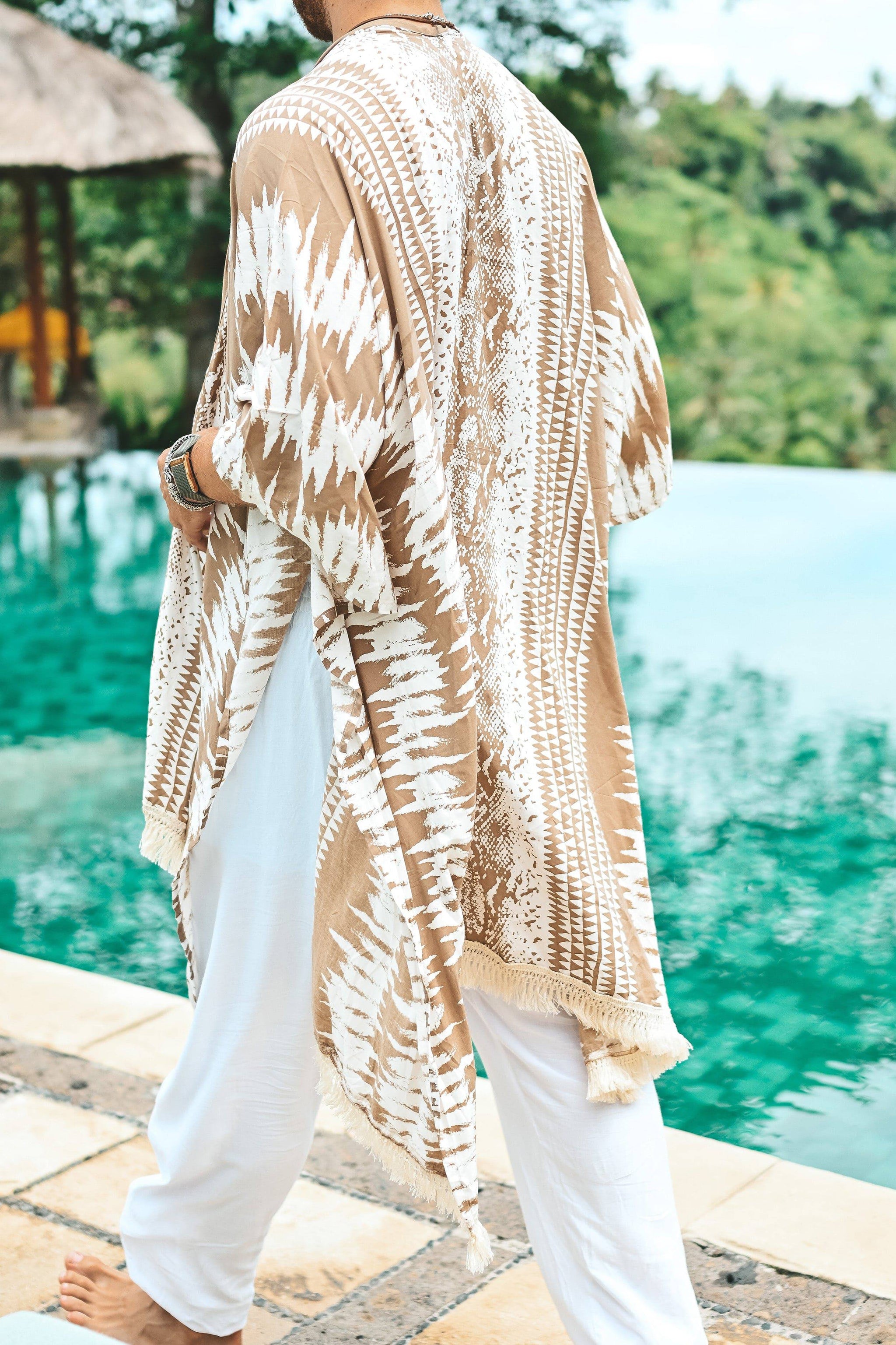 open lace back dress Boho Hollow-Out Cover Up Dress | Boho Beach Dress | Love that Boho main image 1