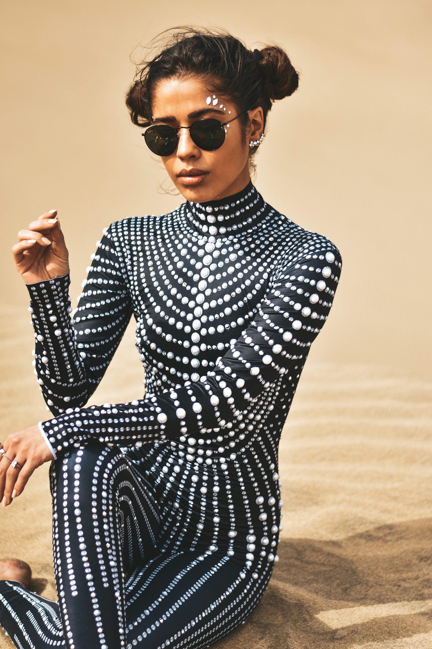 Isabella pearl festival jumpsuit