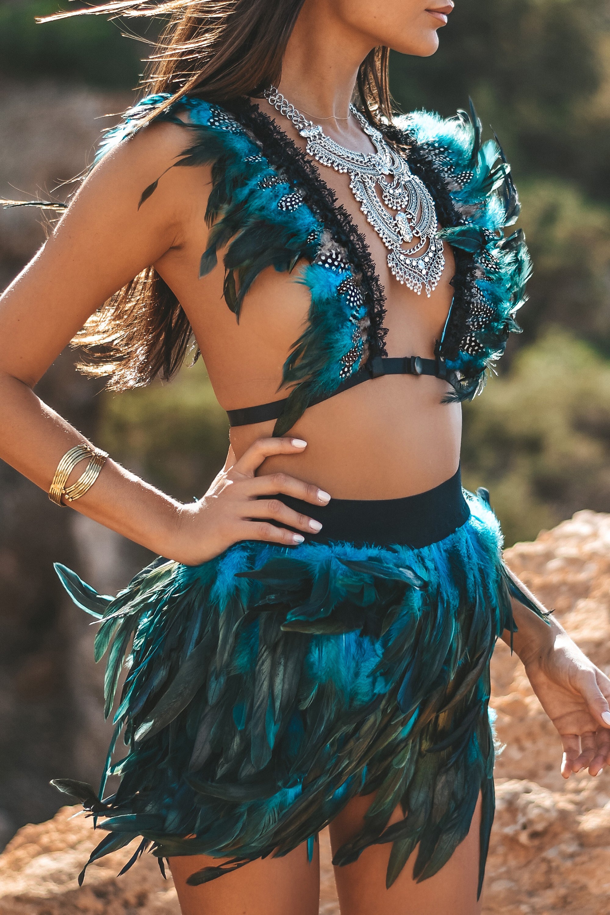 blue festival dress Music Festival Dresses