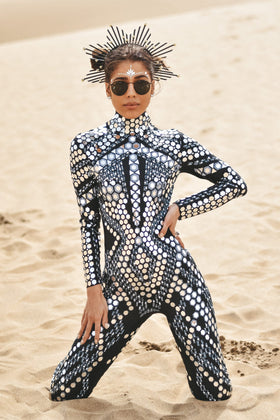 Micca Mirror festival jumpsuit - Borninstockholm